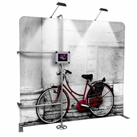 Stand recto para textil 247 x 225 cm