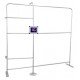 Stand recto para textil 247 x 225 cm contenido del pack, tablet NO inlcuido