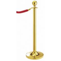 Poste para cordón con esfera superior