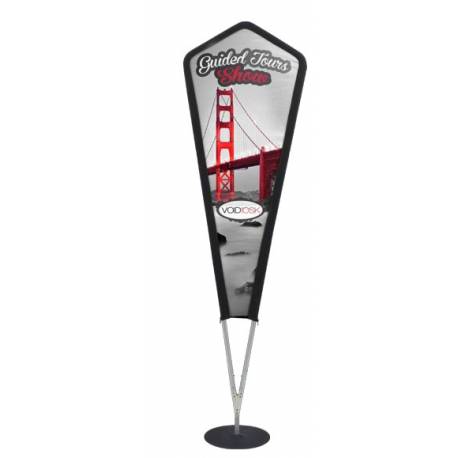 Banderola para suelo duro Kite