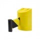 Cinta retráctil de seguridad amarilla