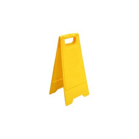 Caballete de peligro sin rotular plegable.