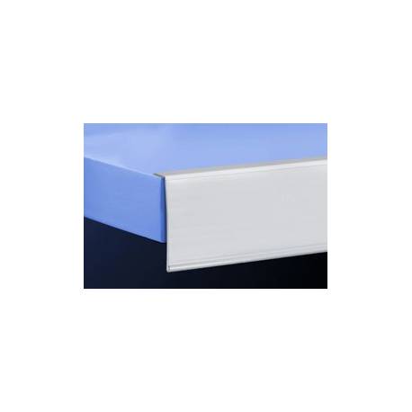 Perfil portaprecios autoadhesivo de 39 mm de alto