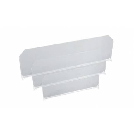 Divisor de 120 mm de alto para estantería