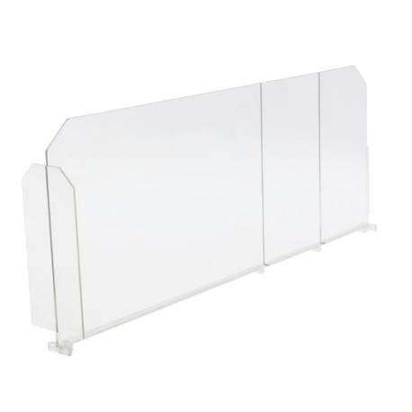 Divisor con frontal en T largo adaptable