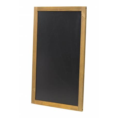 Pizarra para colgar de 47 x 81 cm para usar en horizontal o vertical.