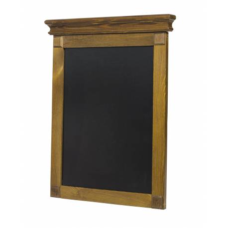 PIZARRA PARA COLGAR CON CORNISA DECORATIVA DE 49 X 68 cm