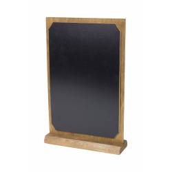 Pizarra de sobremesa doble cara DIN A5 ACABADO ENMARCADO.