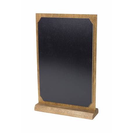 Pizarra de sobremesa doble cara DIN A5 ACABADO ENMARCADO.