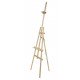 Caballete de madera de 178 cm de alto para lienzo de 31.5 a 133 cm de alto.