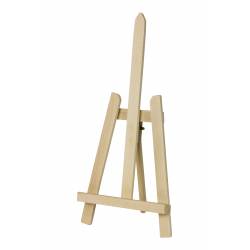 Caballete de madera para sobremesa de 42 cm de alto.