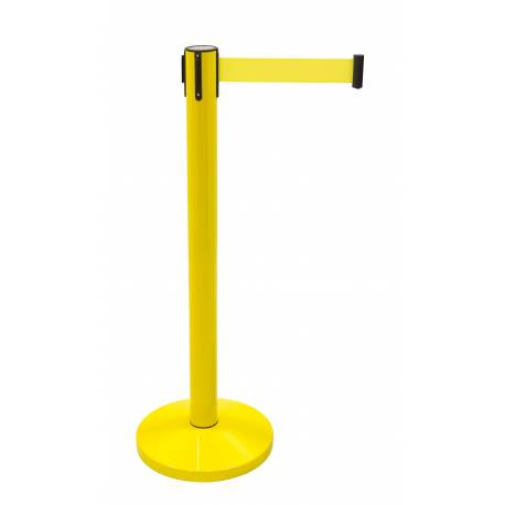 Poste de extensible amarillo