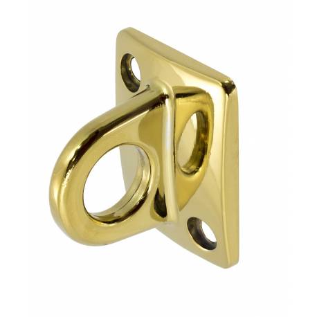 Enganche dorado de pared para cordon