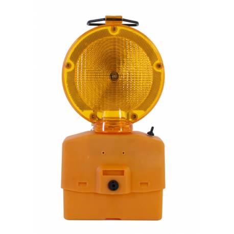 Señal luminosa naranja