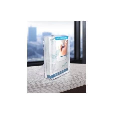 Portafolletos con peana