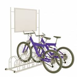 Parking para bicicletas con marco