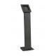 Floor metal tablet stand negro
