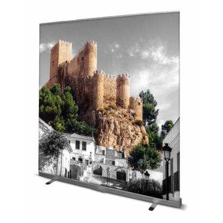 Roll Up 200 x 206 cm.