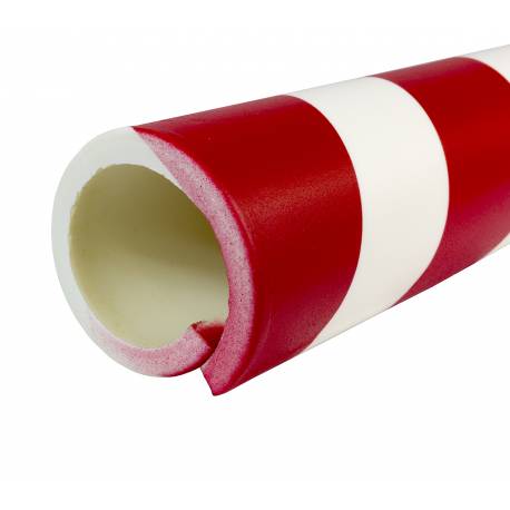 PROTECTOR DE POLIURETANO DE 65 mm de diámetro 1 metro de largo y 10 mm de espesor